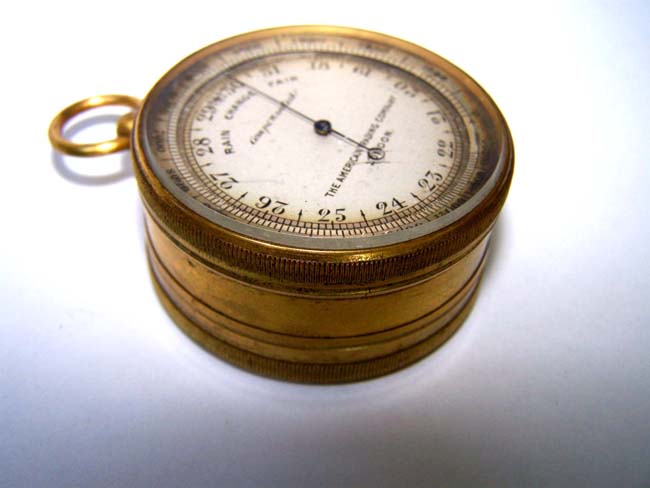 A 19th century cased pocket Barometer, Prismatic Compass and Thermometer circa 1865 — image 2